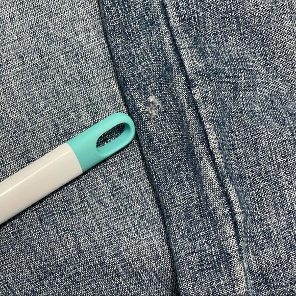 Women's Xhilaration Vintage Wide Leg Cropped Jeans Size 11 Medium Wash Flare - Picture 8 of 12